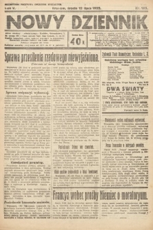 Nowy Dziennik. 1922, nr 183