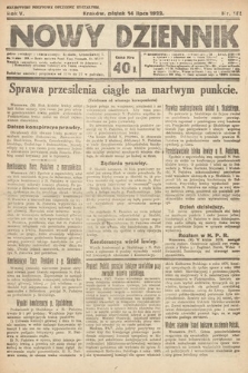 Nowy Dziennik. 1922, nr 185