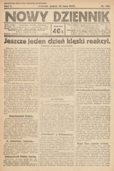 Nowy Dziennik. 1922, nr 199