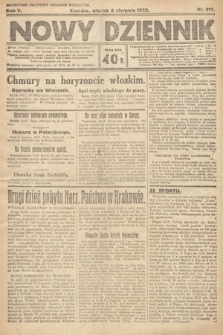 Nowy Dziennik. 1922, nr 211