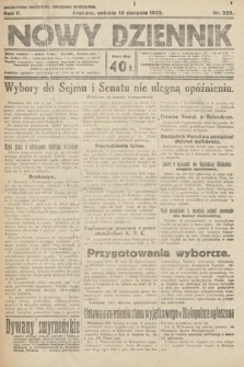 Nowy Dziennik. 1922, nr 222
