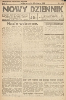 Nowy Dziennik. 1922, nr 227