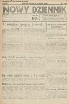 Nowy Dziennik. 1922, nr 236