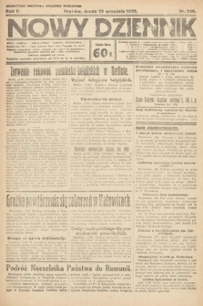 Nowy Dziennik. 1922, nr 246