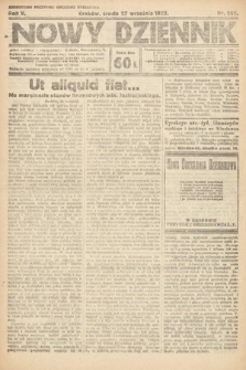 Nowy Dziennik. 1922, nr 258