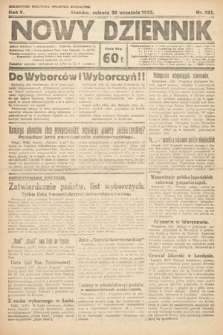 Nowy Dziennik. 1922, nr 261
