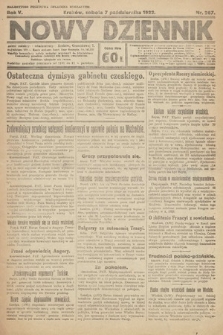 Nowy Dziennik. 1922, nr 267