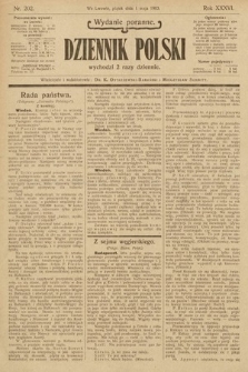 Dziennik Polski (wydanie poranne). 1903, nr 202