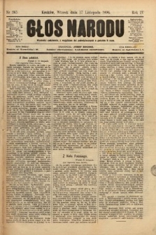 Głos Narodu. 1896, nr 265