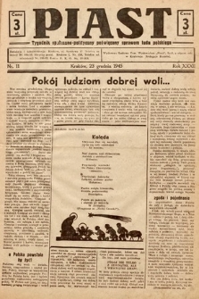 Piast : tygodnik społeczno-polityczny poświęcony sprawom ludu polskiego. 1945, nr 11
