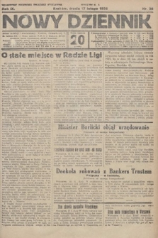Nowy Dziennik. 1926, nr 38