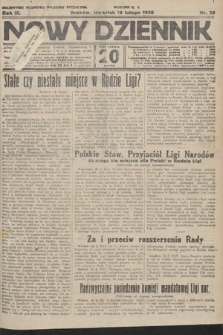 Nowy Dziennik. 1926, nr 39