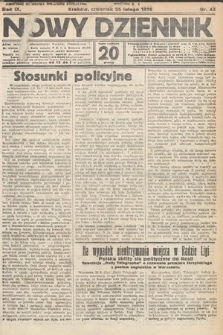 Nowy Dziennik. 1926, nr 45