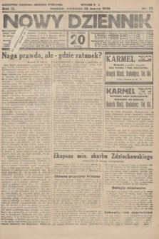 Nowy Dziennik. 1926, nr 72