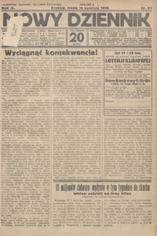 Nowy Dziennik. 1926, nr 83