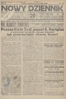 Nowy Dziennik. 1926, nr 87