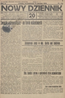 Nowy Dziennik. 1926, nr 132