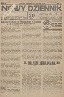 Nowy Dziennik. 1926, nr 143