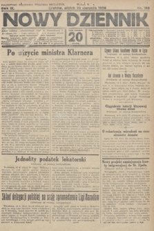 Nowy Dziennik. 1926, nr 188