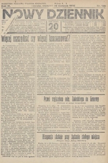Nowy Dziennik. 1926, nr 193
