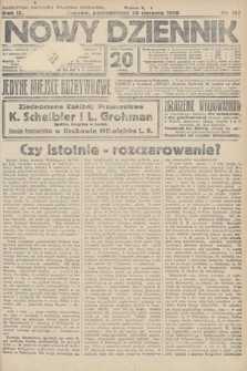 Nowy Dziennik. 1926, nr 197