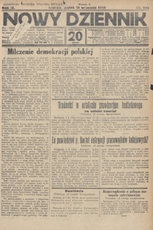 Nowy Dziennik. 1926, nr 206