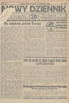 Nowy Dziennik. 1926, nr 207