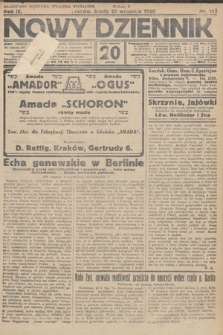 Nowy Dziennik. 1926, nr 213