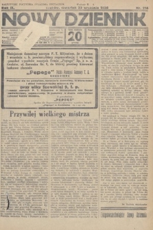 Nowy Dziennik. 1926, nr 214