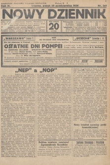 Nowy Dziennik. 1926, nr 241