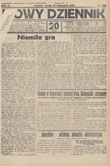 Nowy Dziennik. 1926, nr 250