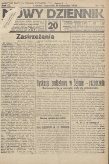 Nowy Dziennik. 1926, nr 257