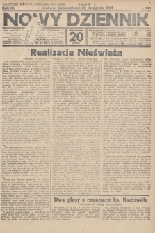 Nowy Dziennik. 1926, nr 261