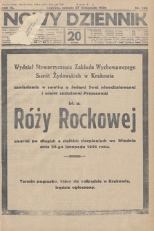 Nowy Dziennik. 1926, nr 265
