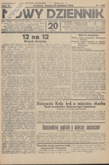 Nowy Dziennik. 1926, nr 285