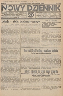 Nowy Dziennik. 1926, nr 286