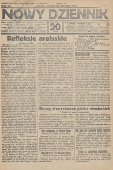 Nowy Dziennik. 1926, nr 288