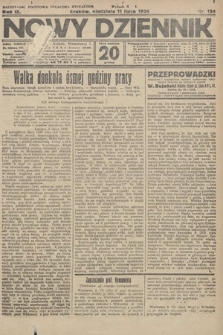 Nowy Dziennik. 1926, nr 154