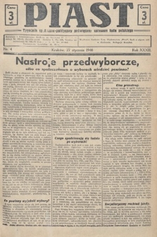 Piast : tygodnik społeczno-polityczny poświęcony sprawom ludu polskiego. 1946, nr 4