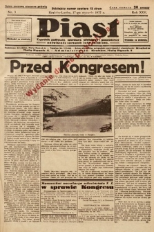 Piast : tygodnik polityczny, społeczny, oświatowy i gospodarczy poświęcony sprawom ludu polskiego. 1937, nr 3