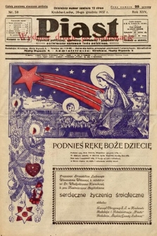 Piast : tygodnik polityczny, społeczny, oświatowy i gospodarczy poświęcony sprawom ludu polskiego. 1937, nr 50