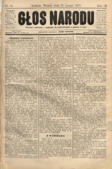 Głos Narodu. 1895, nr 35