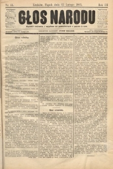 Głos Narodu. 1895, nr 44