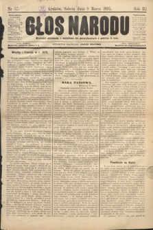Głos Narodu. 1895, nr 57