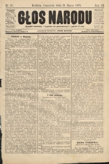 Głos Narodu. 1895, nr 67