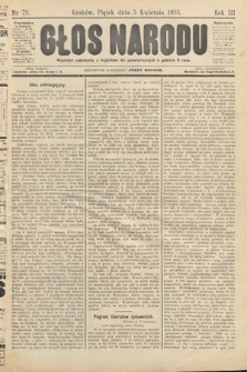 Głos Narodu. 1895, nr 79