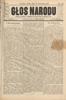 Głos Narodu. 1895, nr 83