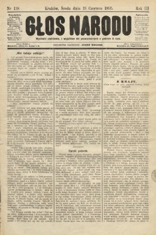 Głos Narodu. 1895, nr 138