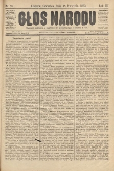 Głos Narodu. 1895, nr 89