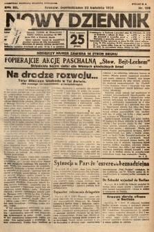 Nowy Dziennik. 1929, nr 109